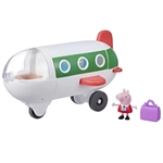 Kép 2/2 - Peppa malac: Peppa repülőgépe utazótáskával és Peppa malaccal figuraszett – Hasbro