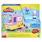 Kép 1/2 - Play-Doh: Peppa Malac fagylalt készítő szett kiegészítőkkel 227g – Hasbro