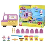Kép 2/2 - Play-Doh: Peppa Malac fagylalt készítő szett kiegészítőkkel 227g – Hasbro
