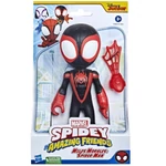 Kép 1/2 - Pókember: Póki és csodálatos barátai Miles Morales játékfigura kiegészítővel 23 cm – Hasbro