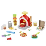 Kép 2/4 - Play-Doh: Kitchen creations pizza készítő gyurmaszett kiegészítőkkel 284g – Hasbro