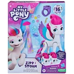 Kép 1/4 - Én kicsi Pónim: A nap stílusa – Zipp Storm 16 db-os figuraszett matricákkal és kiegészítőkkel – Hasbro