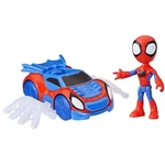 Kép 3/4 - Pókember: Póki és csodálatos barátai – Pókember akciófigura járművel – Hasbro