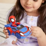 Kép 4/4 - Pókember: Póki és csodálatos barátai – Pókember akciófigura járművel – Hasbro