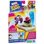 Kép 1/2 - Marvel Stunt Squad: Amerika Kapitány vs. Vörös Koponya kilövőjáték szett – Hasbro