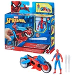 Kép 1/2 - Marvel: Pókember – Web Blast Cycle Pókember motorja figurával – Hasbro