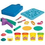 Kép 2/4 - Play-Doh: Little Chef gyurmaszett 5 tégely gyurmával és kiegészítőkkel 255g – Hasbro