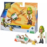 Kép 2/4 - Star Wars: Fiatal Jedik kalandjai – Kai Brightstar figuraszett fogattal 7,5 cm – Hasbro