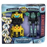 Kép 1/6 - Transformers: Earth Spark – Cyber-Combiner Űrdongó és Mo Malto átalakítható és kombinálható robotfigura – Hasbro