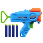Kép 2/4 - Nerf: Elite Junior Racer – Easy-Play szivacslövő fegyver 4 db tölténnyel – Hasbro
