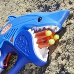 Kép 3/7 - Nerf: Sharkfire szivacslövő 8 db tölténnyel – Hasbro