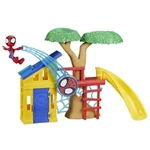 Kép 2/2 - Pókember: Spidey pók játszótér játékszett figurával – Hasbro