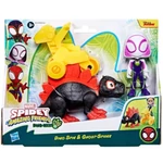 Kép 1/2 - Spidey és csodálatos barátai: Dinó Spin és Ghost Spider Akciófigura szett – Hasbro