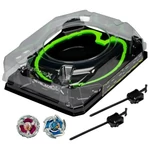 Kép 2/3 - Beyblade X: Xtreme Battle aréna szett kilövővel és Dagger Dran és Tusk Mammoth pörgettyűvel – Hasbro