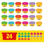 Kép 4/4 - Play-Doh: Bulijáték csomag 24db gyurmával és kiegészítőkkel - Hasbro