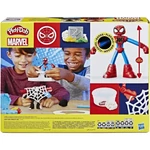 Kép 2/3 - Play-Doh: Marvel Pókember Launch & Slice harci játékszett – Hasbro