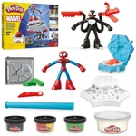 Kép 3/3 - Play-Doh: Marvel Pókember Launch & Slice harci játékszett – Hasbro