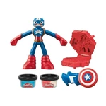 Kép 2/2 - Play-Doh: Marvel Amerika Kapitánya játékszett – Hasbro