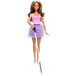 Kép 2/3 - Barbie: Fashionista stílusos Vak Barbie baba – Mattel