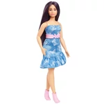 Kép 2/5 - Barbie: Fashionista stílusos baba pillangós ruhában – Mattel