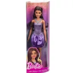 Kép 1/2 - Barbie: Fashionista stílusos baba lila ruhácskában – Mattel