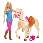 Kép 4/4 - Barbie lovas szett babával – Mattel