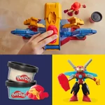 Kép 3/4 - Play-Doh Marvel: Bosszúállók Vasember páncélgyártó laboratóriuma fénnyel és hanggal – Hasbro