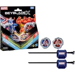 Kép 1/2 - Beyblade X Marvel Collab Captain America vs Red Hulk pörgettyű szett – Hasbro