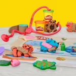 Kép 3/3 - Play-Doh: Alkoss és gondozz állatorvos gyurma szett – Hasbro