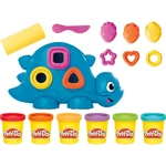 Kép 2/2 - Play-Doh: Formák és színek dínóval gyurma szett 340gr – Hasbro