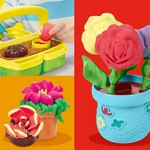 Kép 3/5 - Play-Doh: Nyíló virágok gyurmakészlet – Hasbro