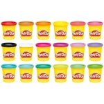Kép 2/2 - Play-Doh: Tégelyes 18 db-os gyurma szett 1530gr – Hasbro