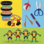 Kép 2/4 - Play-Doh: Tini ninja teknőcök cowabunga creations játékszett – Hasbro