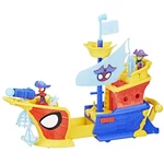 Kép 2/2 - Póki és csodálatos barátai Waterwebs : Póki kalózhajója játékszett – Hasbro