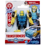 Kép 1/2 - Transformers Cyberworld Cyber Changers: Bumblebee átalakítható robotfigura - Hasbro