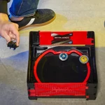 Kép 3/3 - Beyblade X: Beystadium Clash &amp; Carry hordozható harci aréna – Hasbro