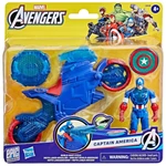 Kép 1/4 - Marvel: Amerika kapitány motorral és pajzs kilövővel – Hasbro