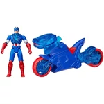 Kép 2/4 - Marvel: Amerika kapitány motorral és pajzs kilövővel – Hasbro