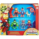 Kép 1/2 - Marvel: Vasember Armored Avengers 6 db-os figuraszett – Hasbro