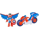 Kép 2/3 - Marvel Vasember és csodálatos barátai - Amerika kapitánya és Super Bike járműve - Hasbro