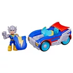 Kép 2/2 - Marvel Vasember és csodálatos barátai - Thor és Thunder Roadracer járműve - Hasbro