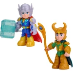 Kép 2/2 - Marvel Vasember és csodálatos barátai - Hammer &amp; Havoc szett Thor és Loki - Hasbro