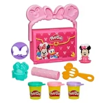 Kép 3/4 - Play-Doh: Disney Jr. On-The-Go Minnie hordozható gyurmaszett – Hasbro