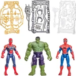 Kép 2/4 - Pókember Vadonatúj nap: ActionVerse Akciófigura 3db-os szett – Hasbro