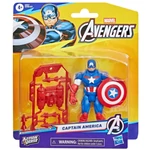 Kép 1/2 - Marvel Bosszúállók Action Verse Amerika kapitány figura – Hasbro