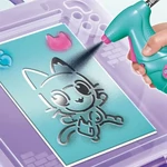Kép 7/10 - Gabi Babaháza: Airbrush színező készlet táskában