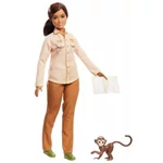 Kép 2/3 - Barbie: National Geograpich baba majommal – Mattel