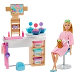 Kép 2/6 - Barbie feltöltődés: Szépségszalon játékszett kiegészítőkkel – Mattel