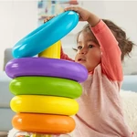 Kép 5/5 - Fisher-Price: Óriás gyűrűpiramis 27×40 cm – Mattel