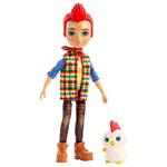 Kép 2/2 - Enchantimals Edward Rooster figura és Cluck kakas állatfigura – Mattel